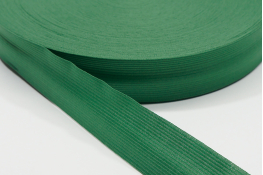  Тасьма облямівочна 32 мм в`язана  |7: зелен. |