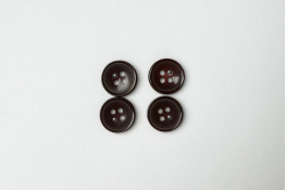  Гудзик 15 мм  |5: борд.коричн. |