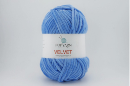  Пряжа POPYARN Velvet  |8: блак. |