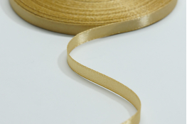  Стрічка атласна 06 мм ляссе  |6: беж.золот. |