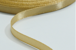  Стрічка атласна 12 мм  |6: беж.золот. |