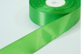  Стрічка атласна 24 мм  |7: зелен.світл. |
