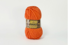  Пряжа NAKO Merino Bomb  |3: оранж.темн. 00115|