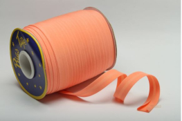  Бейка коса 16 мм підвернута матова  |3: персик. |