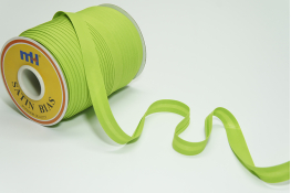  Бейка коса 16 мм підвернута матова  |7: зелен.груша |